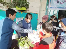 مدرسه بهان، عکس از انتخابات شورای دانش آموزی دبستان بهان